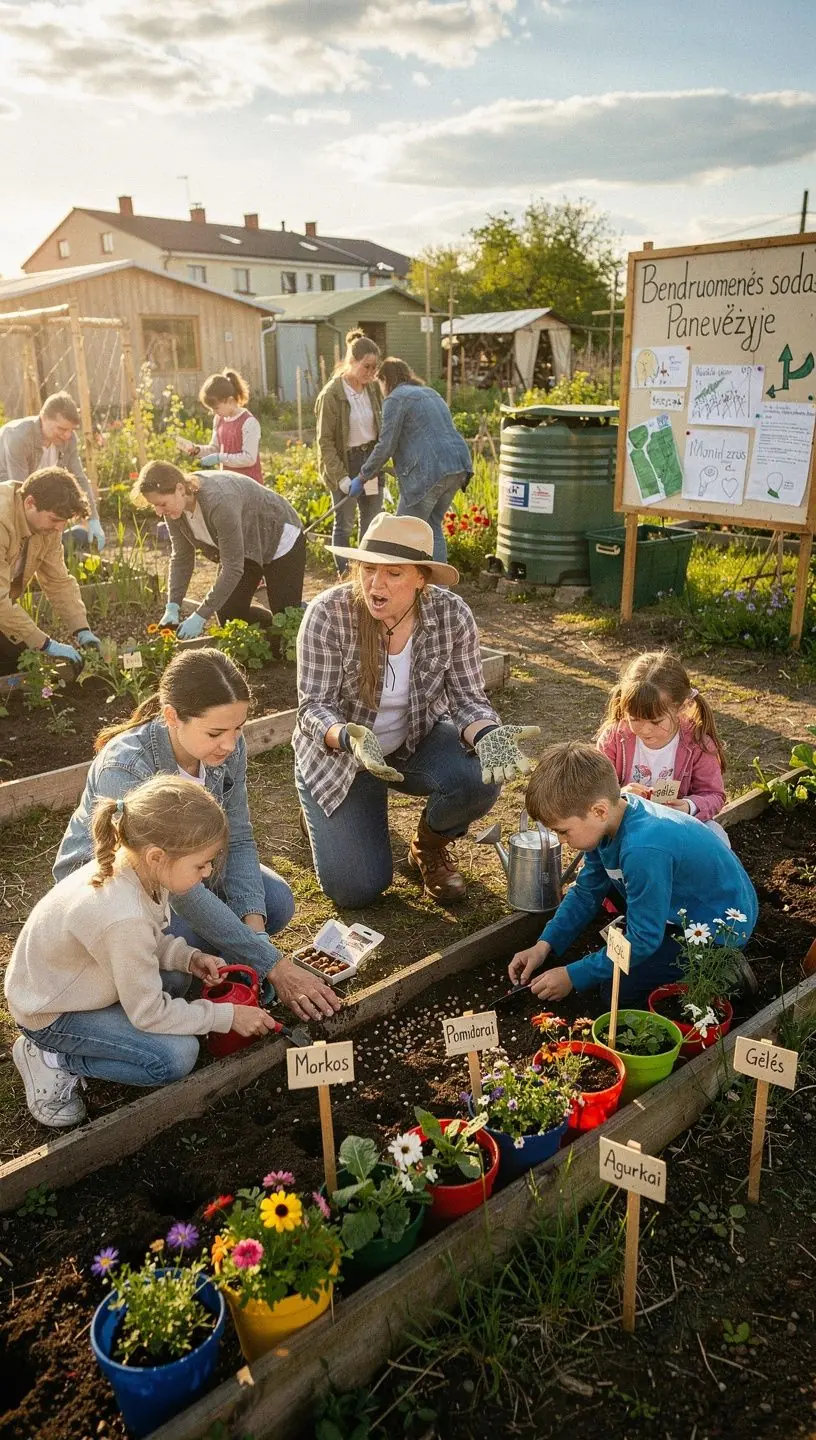 Edukacinė programa šeimoms, skirta vaikų ateities planavimui ir vystymuisi.